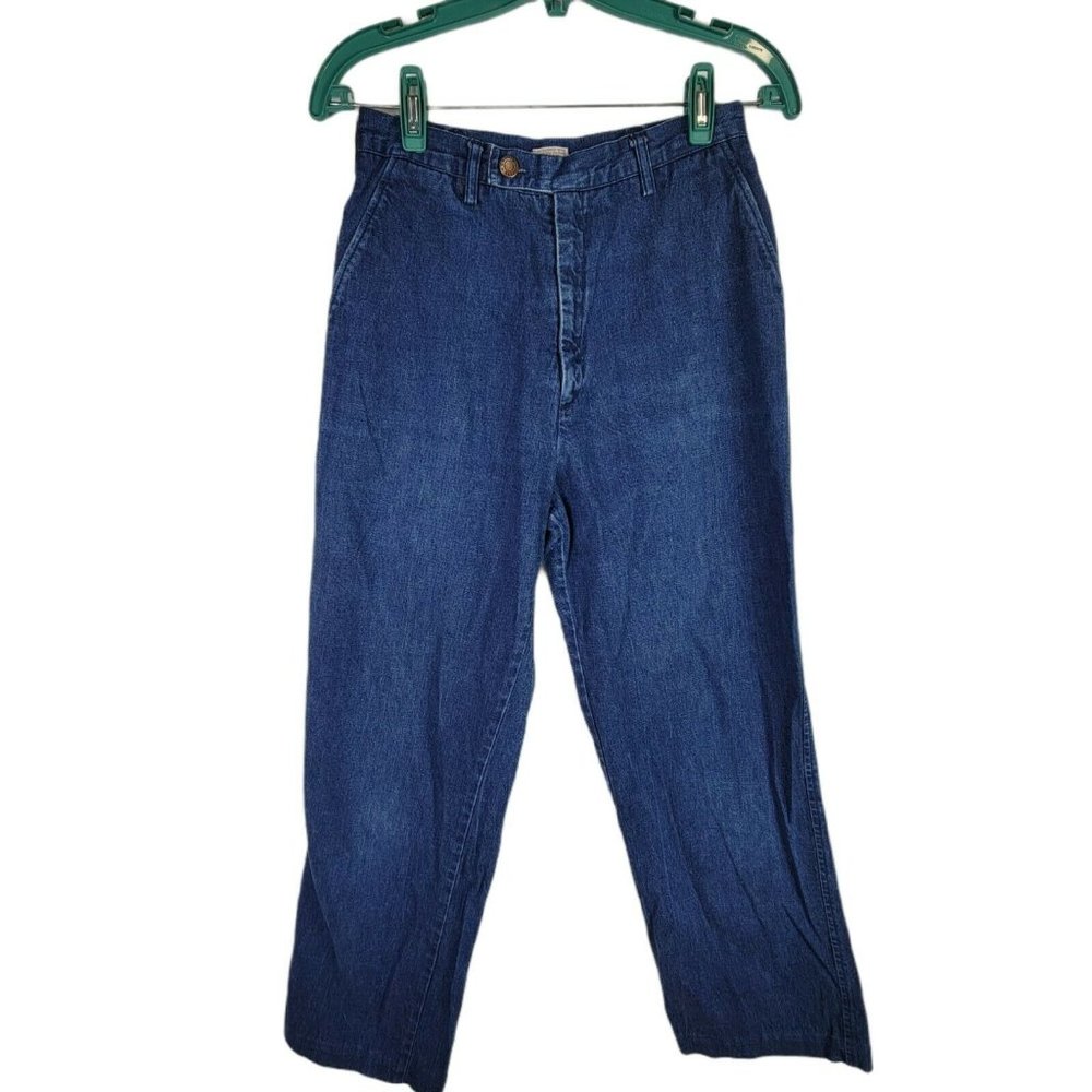 🔥 Vintage Calvin Klein High Waisted Mom Jeans 90s Denim Tapered Leg Grunge